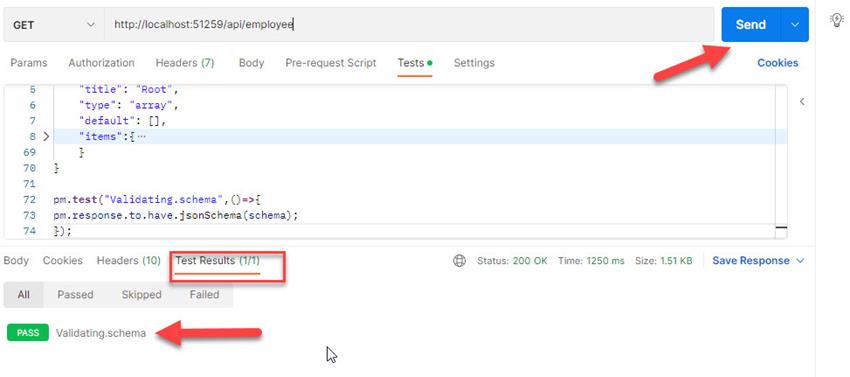 Generate And Validate JSON Schema With JSON Response Using Postman